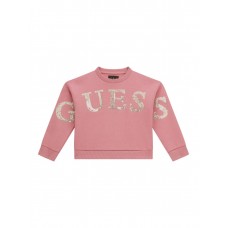 GUESS μπλούζα φούτερ παιδική K5YQ09KAV34-G67G φουξια